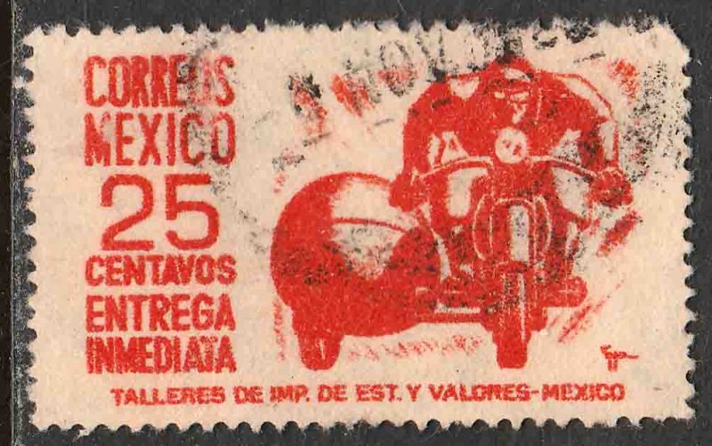 MEXICO E10, 25¢ 1950 Definitive wmk 279 Used VF. (950)