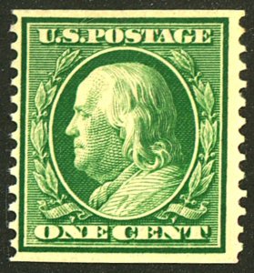 U.S. #387 MINT OG LH