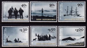 Ross Dependency 2002 Discovery Expedition Complete Mint MNH Set SC L73-L78