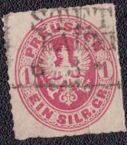 Prussia - 17 1861 Used