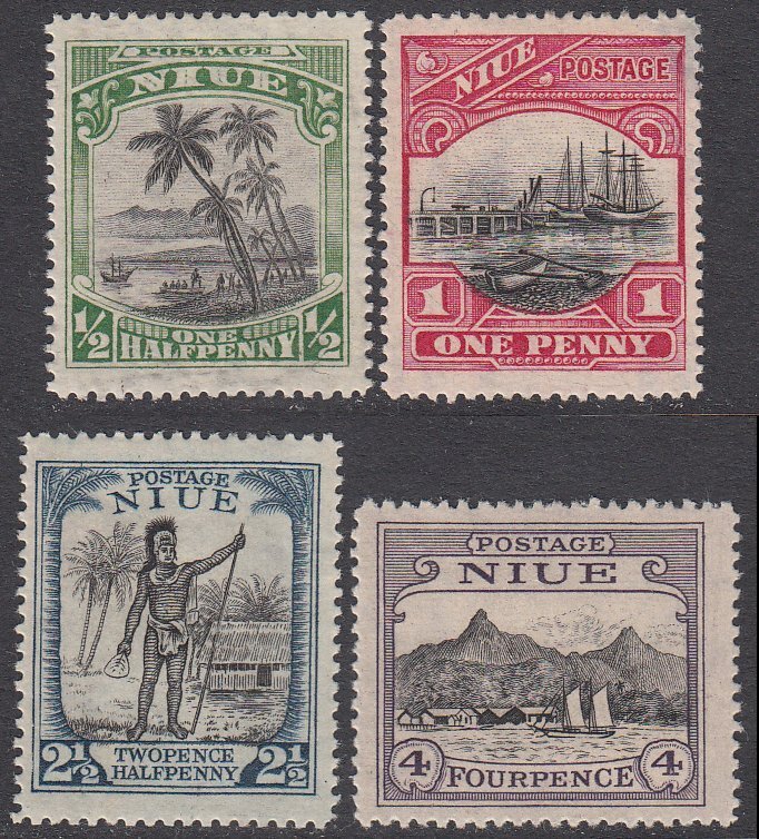 Niue 41-44 MH CV $17.25