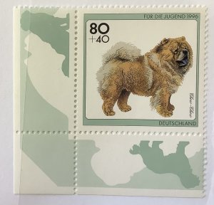 Germany 1996 Scott B793 MNH - 80+40pf,  Dogs, Chow-Chow