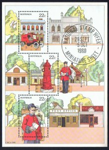 Australia - National Stamp Week (1980) Miniature Sheet MNH