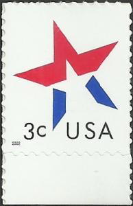 # 3613 MINT NEVER HINGED STAR