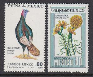 Mexico 1195-6 mnh
