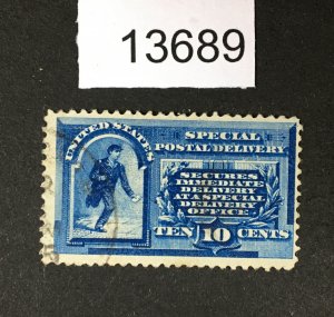 MOMEN: US STAMPS # E1 USED LOT #13689