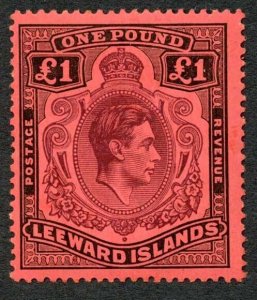 Leeward Is SG114 One Pound Fine M/M Cat 400 Pounds