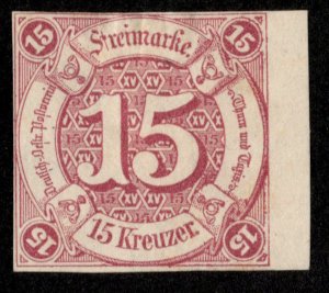 Germany Thurn and Taxis Scott 51 Unused hinged.