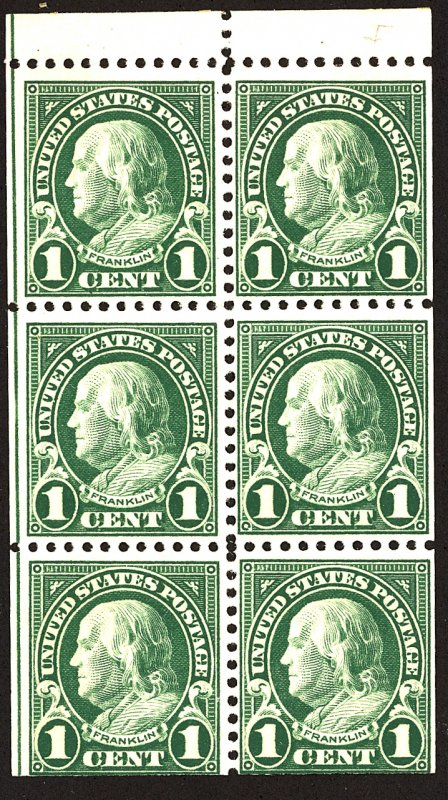 U.S. #522A MINT OG LH 