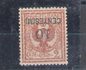 1861 Italy - Kingdom, no. 138a - Overturned Overhead - MNH**