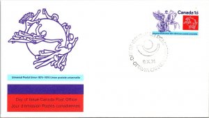 Canada, Worldwide First Day Cover, U.P.U. Universal Postal Union