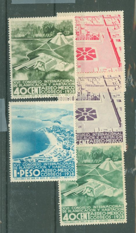 Mexico #C85-C89 Unused Single