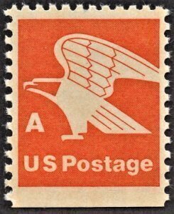 U.S.#1736  'A' Series Eagle 15c Booklet Single, MNH. Dry Gum