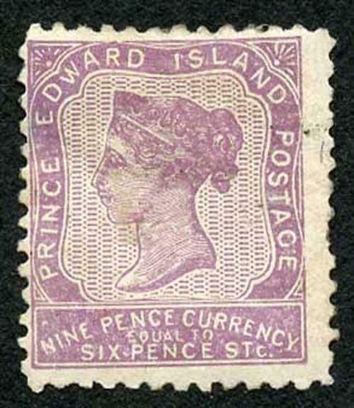 Prince Edward Islands SG20 9d Reddish Mauve M/M looks like a reprint