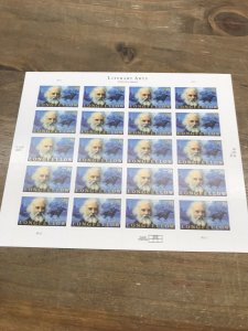 SCOTT# 4124 SHEET OF 20 LONGFELLOW 39 CENT  STAMPS MNH