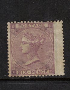 Great Britain #39 (SG #84) Mint Fine+ Original Gum Hinged - One Short Perf