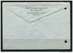 Germany 1950 Oberhof Ski Championship  ds Pmk on Cover Berlin  Single Usage Leib