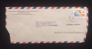 C) 1955. EL SALVADOR. AIRMAIL ENVELOPE SENT TO USA. 2ND CHOICE