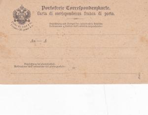 Austria Prepaid Portfree Postcard Unused VGC