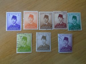 Indonesia  #  387-94    used