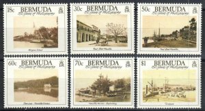 EDSROOM-22262 Bermuda 555-560 MNH 1989 Complete Old Photographs CV$5.95