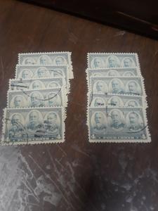 usa used 1937 4c lot of 10 vf