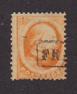 Netherlands stamp #6, used, 1864,   CV $100.00