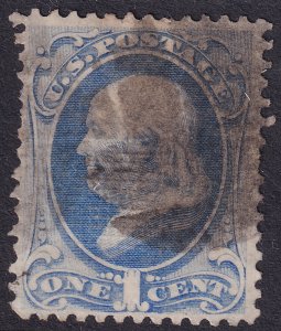 #134 Used, F-VF (CV $200 - ID37993) - Joseph Luft