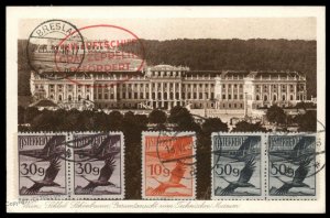 Austria Germany 1930 Graf Zeppelin Si68 Deutschlandfahrt BRESLAU 22 Flown  99794