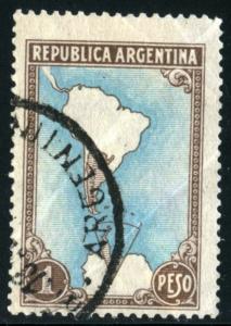 ARGENTINA  #594 USED FAULT - Item  AR0110