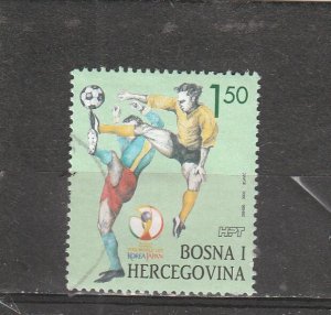 Bosnia & Herzegovina  (Croat) Scott#  85  Used (2002 World Cup Soccer)