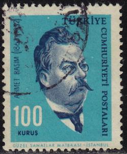 Turkey - 1964 - Scott #1619 - used - Rasim Writer