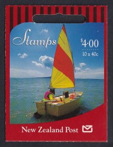 New Zealand 91621a Sailboat Booklet MNH VF