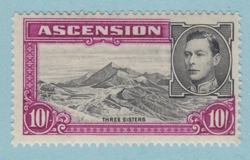 ASCENSION ISLAND 49a MINT LIGHTLY HINGED OG * NO FAULTS  VERY FINE! - TSP