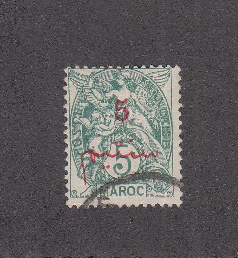 French Morocco Scott #29 Used