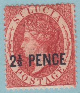 ST LUCIA 17 1851  MINT HINGED OG * NO FAULTS EXTRA FINE! - CSC