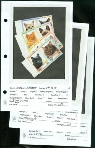 EDW1949SELL : TUVALU Nanumea 1985 Scott #29-32 Cats Scarce collection All VF MNH