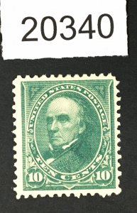 MOMEN: US STAMPS # 273 MINT OG H LOT # 20340