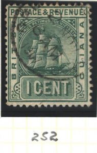 British Guiana Sc#160 Used SG252