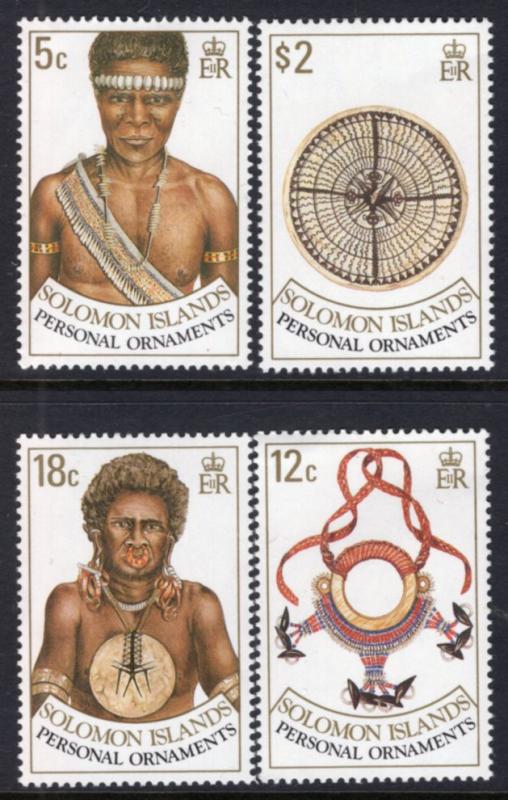 Solomon Islands 657-660 MNH VF