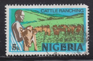 Nigeria 294B Cattle Ranching 1973