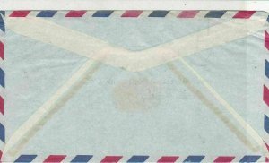 Panama The Chase Manhattan Bank Panama Airmail to Germany Stamps Cover Ref 25382