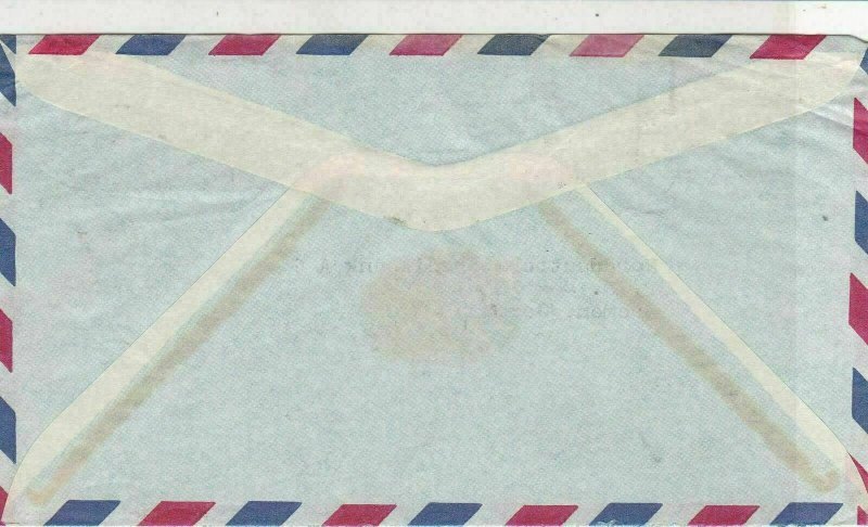 Panama The Chase Manhattan Bank Panama Airmail to Germany Stamps Cover Ref 25382