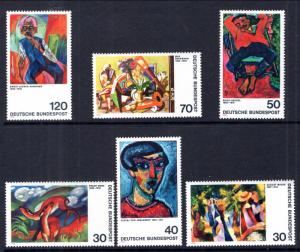 Germany 1135-1140 Paintings MNH VF