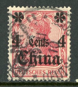 China 1905 Germany 4¢/10pf Unwmk Michel 30 (Sc #39) Hankau Cancel E949