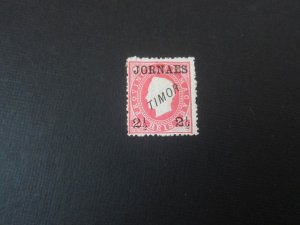 Timor 1892 Sc P1 MH