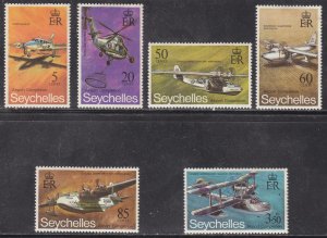 Seychelles 285-290  Seychelles Planes 1970