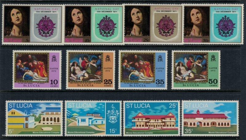 St. Lucia #308-19* NH  CV $3.90