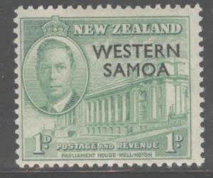 Western Samoa Scott 191 MH*