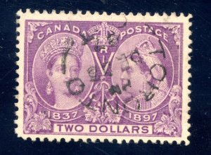 CANADA #62 USED PERFECTLY CENTERED W/ AIEP CERT (5/8/24 GP)
